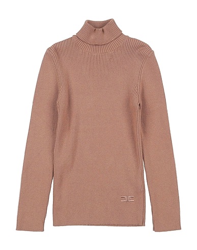 ELISABETTA FRANCHI Dolcevita LA MIA BAMBINA Cammello 51% Viscosa, 31% Poliestere, 18% Poliammide