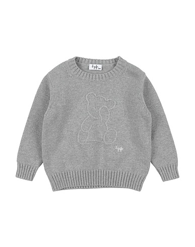 IL GUFO Pullover Grigio 100% Cotone
