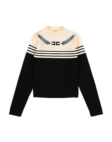 ELISABETTA FRANCHI Sweater LA MIA BAMBINA Black 51% Viscose, 31% Polyester, 18% Polyamide