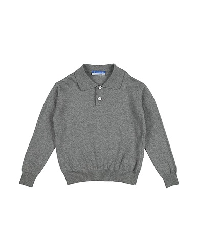 JACOB COHЁN Jumper Grey 85% Cotton, 15% Merino Wool