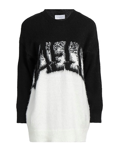 GAëLLE Paris Pullover Schwarz 57% Acryl, 29% Polyamid, 7% Viskose, 7% Wolle