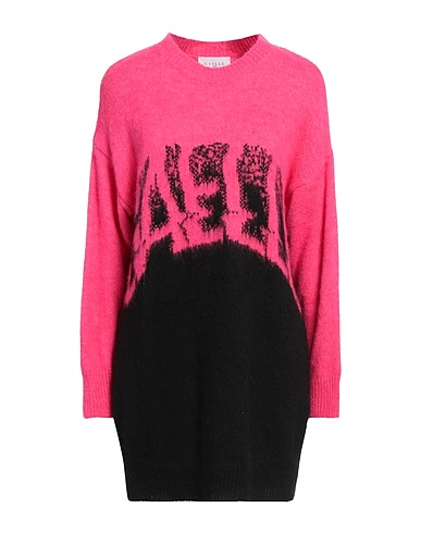 GAëLLE Paris Jumper Fuchsia 57% Acrylic, 29% Polyamide, 7% Viscose, 7% Wool