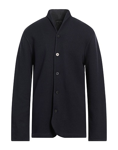 EMPORIO ARMANI Cardigan ICON Blu navy 66% Lana Vergine, 34% Cotone