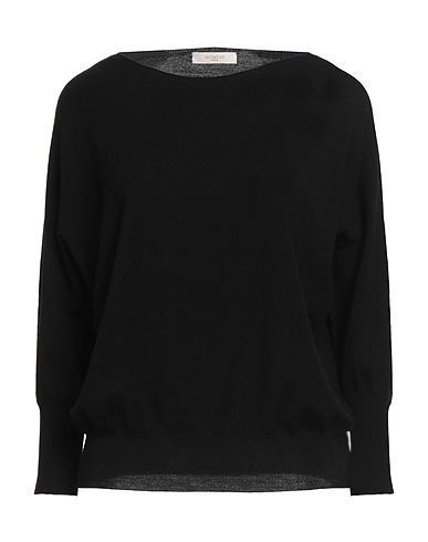 ZANONE Jumper BY SLOWEAR Black 95% Virgin Wool, 5% Polyamide