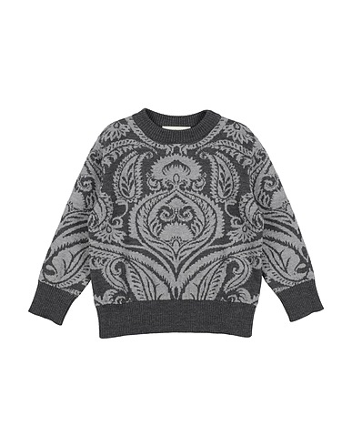 ETRO Sweater Grey 100% Virgin Wool