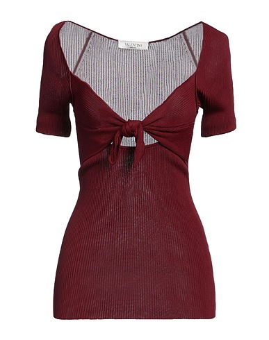 VALENTINO GARAVANI Sweater Burgundy 100% Viscose
