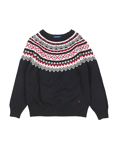 JACOB COHЁN Pullover BLU NOTTE 85% Cotone, 15% Lana Merino