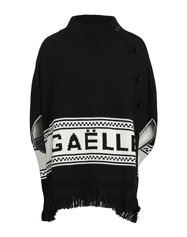 GAëLLE Paris Polo neck Black 75% Acrylic, 10% Viscose, 10% Wool, 5% Alpaca wool