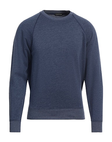 TOM FORD Sweatshirt Slate blue 50% Cotton, 50% Acrylic