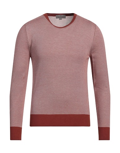 CANALI Pullover Cuoio 85% Viscosa, 15% Seta