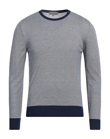CANALI Jumper Blue 85% Viscose, 15% Silk