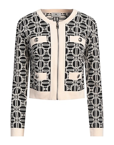 ELISABETTA FRANCHI Cardigan Cream 65% Viscose, 35% Polyamide