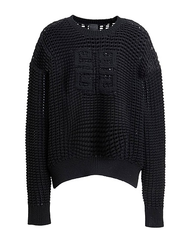 GIVENCHY Jumper Black 70% Wool, 30% Cashmere, Polyamide, Elastane