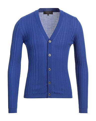 CANALI Cardigan EXCLUSIVE Blue 100% Merino Wool