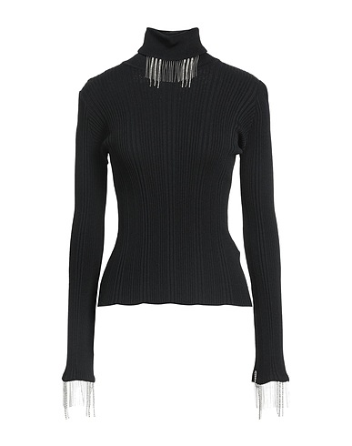 ELLERY Polo neck Black 65% Viscose, 35% Polyamide