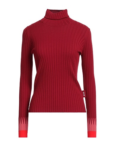 ICE PLAY Polo neck Burgundy 52% Viscose, 38% Polyester, 10% Wool