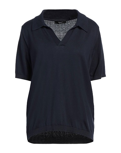 WEEKEND MAX MARA Pullover Blu navy 55% Seta, 45% Cotone