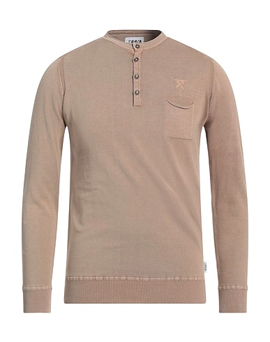 BERNA Pullover Beige 100% Cotone