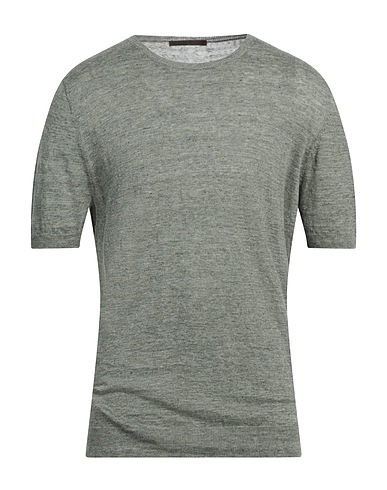 VIADESTE Jumper Dark green 100% Linen