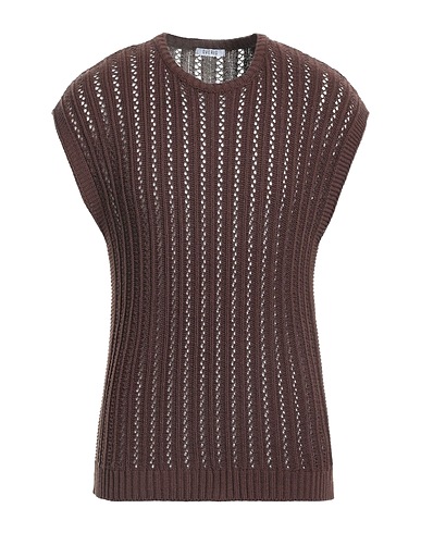 OVER/D Jumper Chocolate brown 50% Cotton, 50% Acrylic
