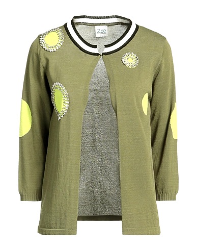 Z.O.E. ZONE OF EMBROIDERED Cardigan 65% Viscose, 35% Polyamide