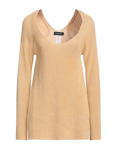FABIANA FILIPPI Jumper Sand 73% Cotton, 21% Viscose, 6% Polyester
