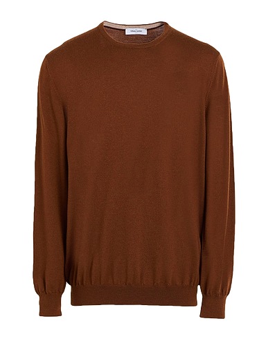 GRAN SASSO Pullover Marrone 100% Lana Vergine