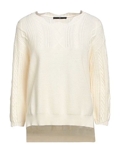 HIGH Pullover USE BIANCO 55% Wolle, 45% Baumwolle