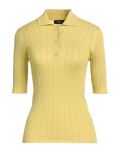 FABIANA FILIPPI Pullover Gelb 55% Seide, 45% Baumwolle