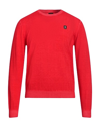 REFRIGUE Pullover Rouge 100% Coton