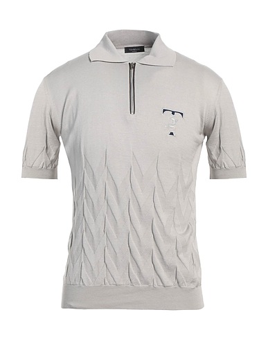 TOMBOLINI Jumper Light grey 55% Silk, 45% Cotton