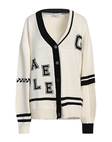 GAëLLE Paris Cardigan Ivory 75% Polyacrylic, 15% Wool, 10% Alpaca wool