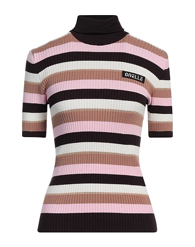 GAëLLE Paris Turtleneck Pink 51% Viscose, 31% Polyester, 18% Polyamide