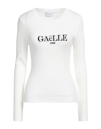 GAëLLE Paris Pullover Panna 53% Viscosa, 28% Poliestere, 19% Poliammide