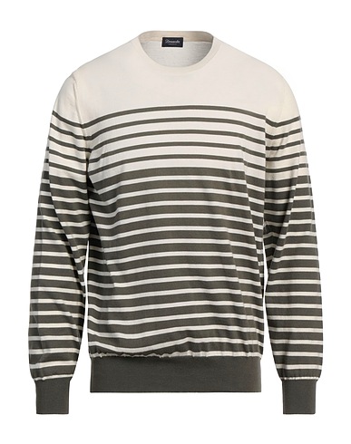 DRUMOHR Sweater VERDE MILITARE 85% Cotton, 15% Cashmere