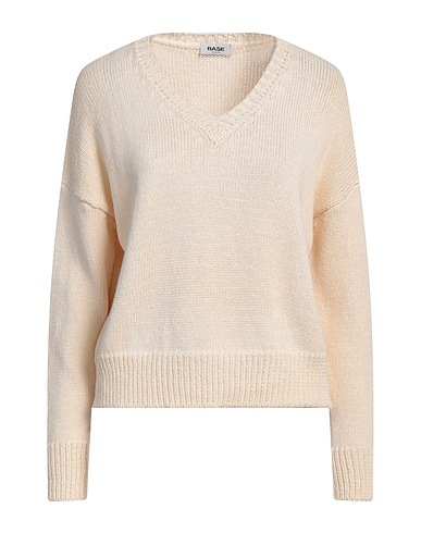 BASE MILANO Pullover Off white 100% Organische Baumwolle