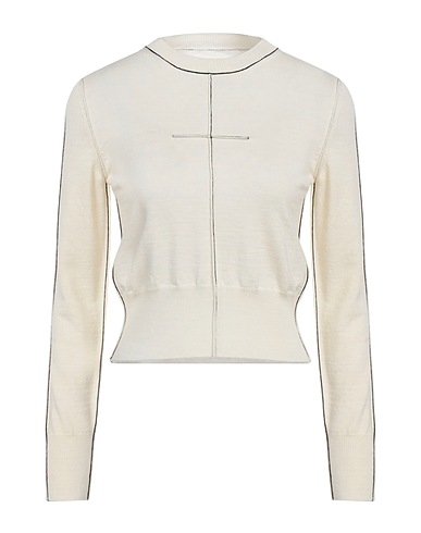MM6 MAISON MARGIELA Jumper Cream 70% Virgin Wool, 30% Acrylic