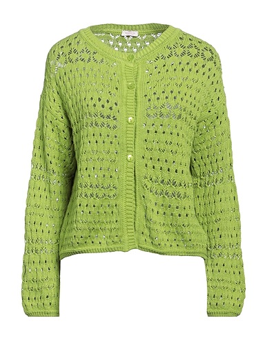 ROSSOPURO Cardigan Lime green 100% Cotton