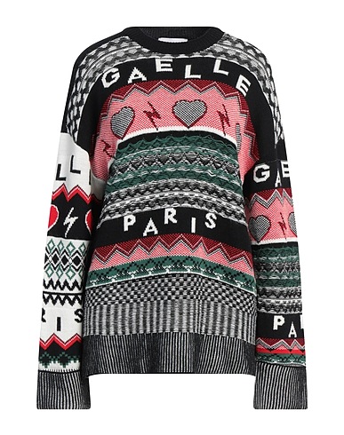 GAëLLE Paris Pullover Schwarz 70% Acryl, 30% Wolle