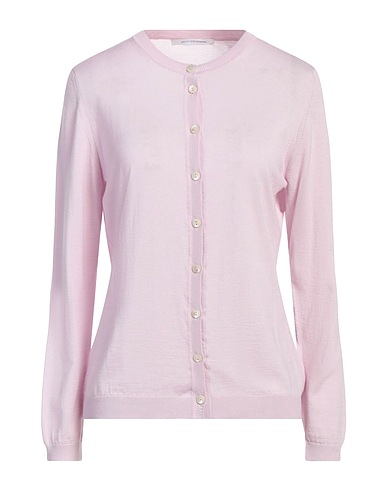 FOUR FRIENDS Strickjacke Lila 70% Wolle, 20% Seide, 10% Kaschmir