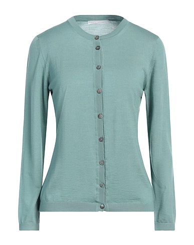 FOUR FRIENDS Cardigan Sage green 70% Wool, 20% Silk, 10% Cashmere