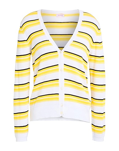 ROSSOPURO Cardigan Yellow 100% Cotton