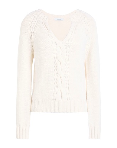 MAX MARA Cashmere blend Off white 100% Cashmere