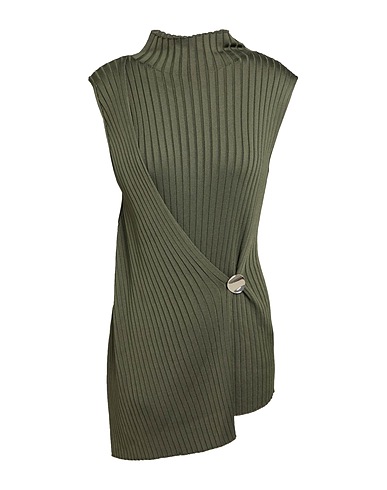 JIL SANDER Dolcevita Verde militare 93% Viscosa, 5% Poliammide, 2% Elastan