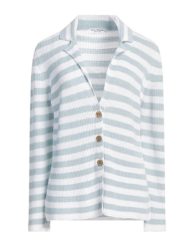 AMINA RUBINACCI Cardigan Sky blue 70% Wool, 30% Cotton