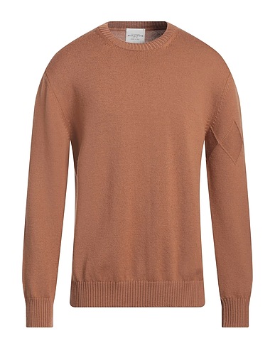BALLANTYNE Jumper Camel 100% Wool