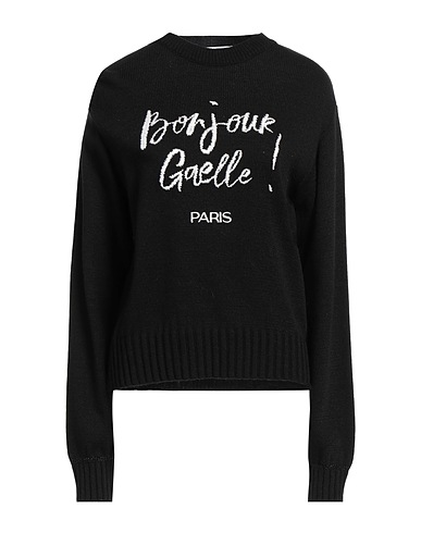 GAëLLE Paris Jumper Black 100% Acrylic