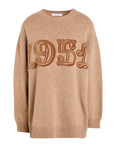 MAX MARA Jumper Camel 70% Wool, 30% Cashmere