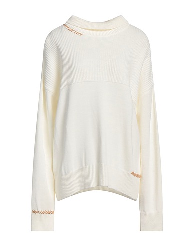 GAëLLE Paris Polo neck Ivory 100% Acrylic