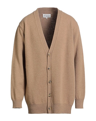 MAISON MARGIELA Cardigan Sabbia 100% Lana
